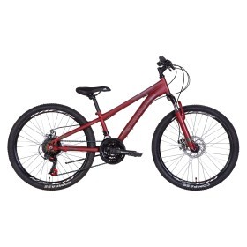 Велосипед ST 24&quot; Discovery RIDER AM DD 2022 (червоно-чорний (м))