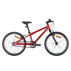 Велосипед 20&quot; Leon GO Vbr 2022 (червоний з чорним)