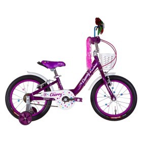 Велосипед 16&quot; Formula CHERRY 2022 (темно-сірий з рожевим)