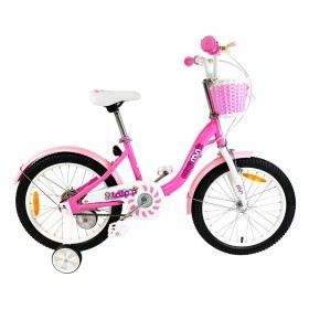 Велосипед дитячий RoyalBaby Chipmunk MM Girls 18&quot;, OFFICIAL UA, рожевий