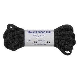Шнурки LOWA ATC Lo 110 cm black-black