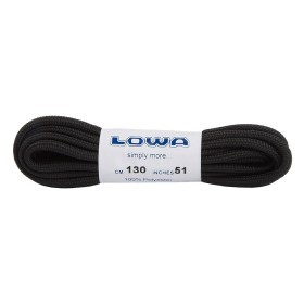 Шнурки LOWA ATC Lo 130 cm black-black