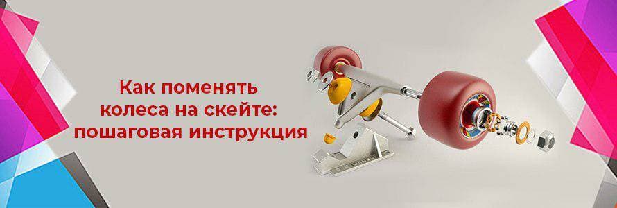 Як поміняти колеса на скейті