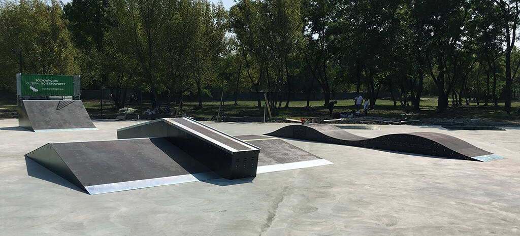 20 скейт парков Украины