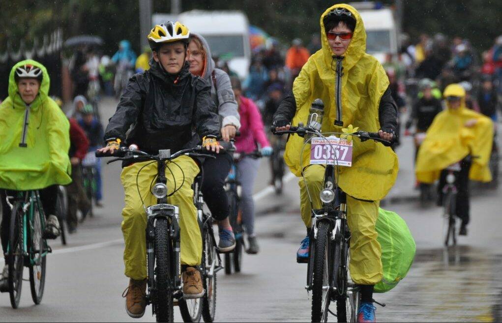 Как ездить на велосипеде в дождь