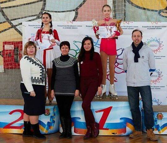 Первый чемпионат по фигурному катанию на роликах в Одессе