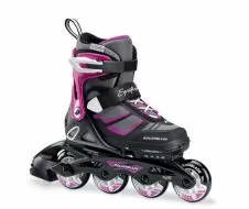 Обзор раздвижных роликовых коньков для девочек от Rollerblade Spitfire G 2018