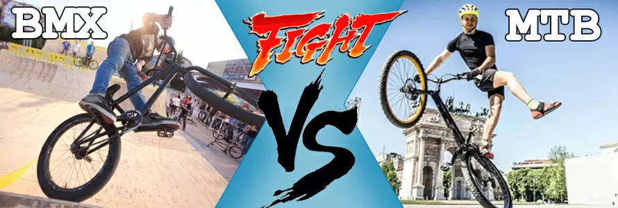Чем отличается МТБ от BMX