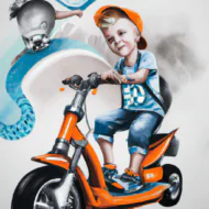 Як навчити дитину кататися на самокаті: крок за кроком