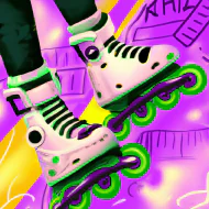 Скільки калорій спалюється під час катання на роликових ковзанах