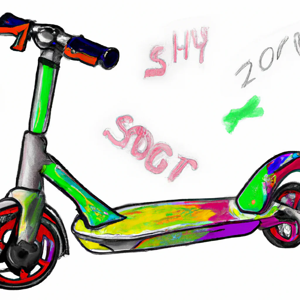 Как сложить детский самокат scooter
