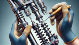 Как отрегулировать давление в вилке и амортизаторе моего велосипеда?