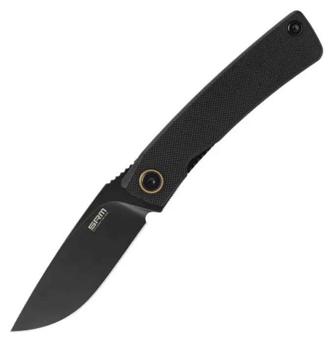 Ніж складаний кишеньковий SRM Air 105M-GB (7.5 см) 14C28N / G10 чорний