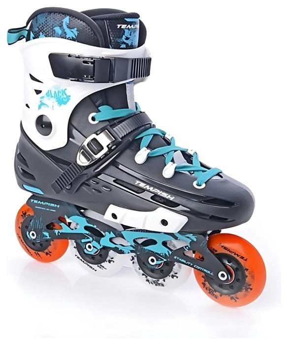 Роликовые коньки TEMPISH Black Ice/38