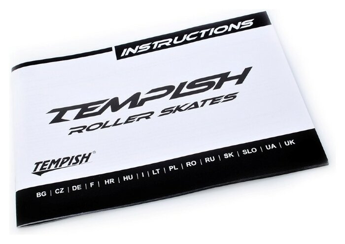 Роликовые коньки TEMPISH Black Ice/38