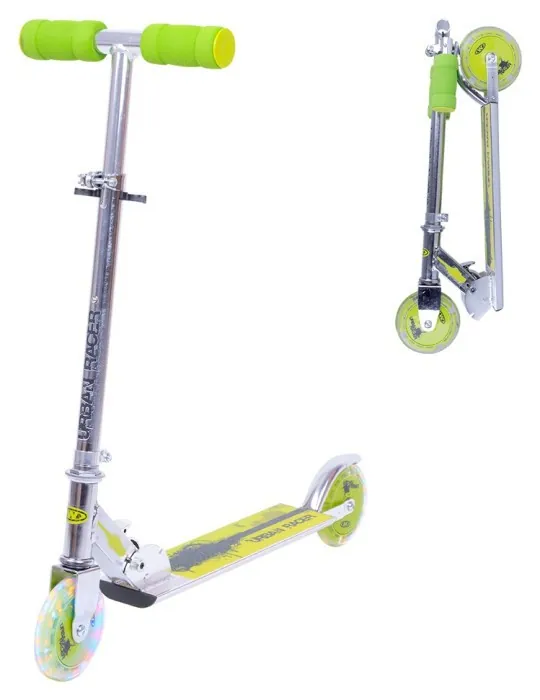 Дитячий самокат WORKER Racer Urban Boy зелений