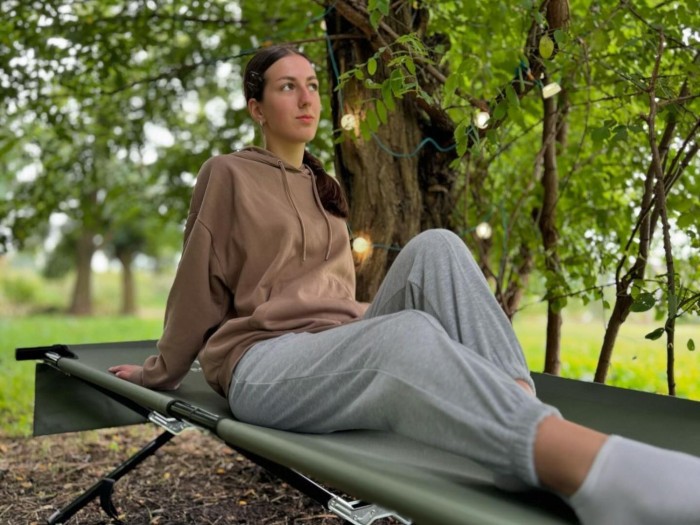 Кровать раскладная Base Camp Camping Bed, Olive Green