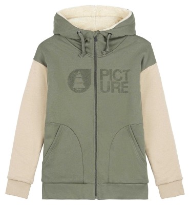 Толстовка женская Picture Organic Basement Plush Hoody для женщин dusty olive
