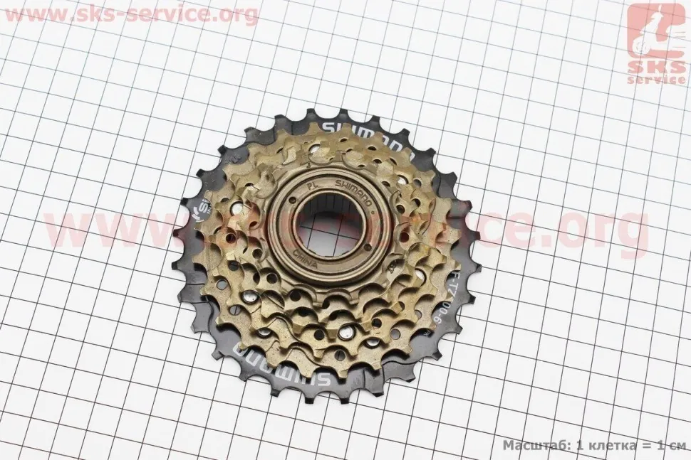 Фрівіл Shimano 6зв. 28,24,21,18,16,14Т MF-TZ 500 (4981291)