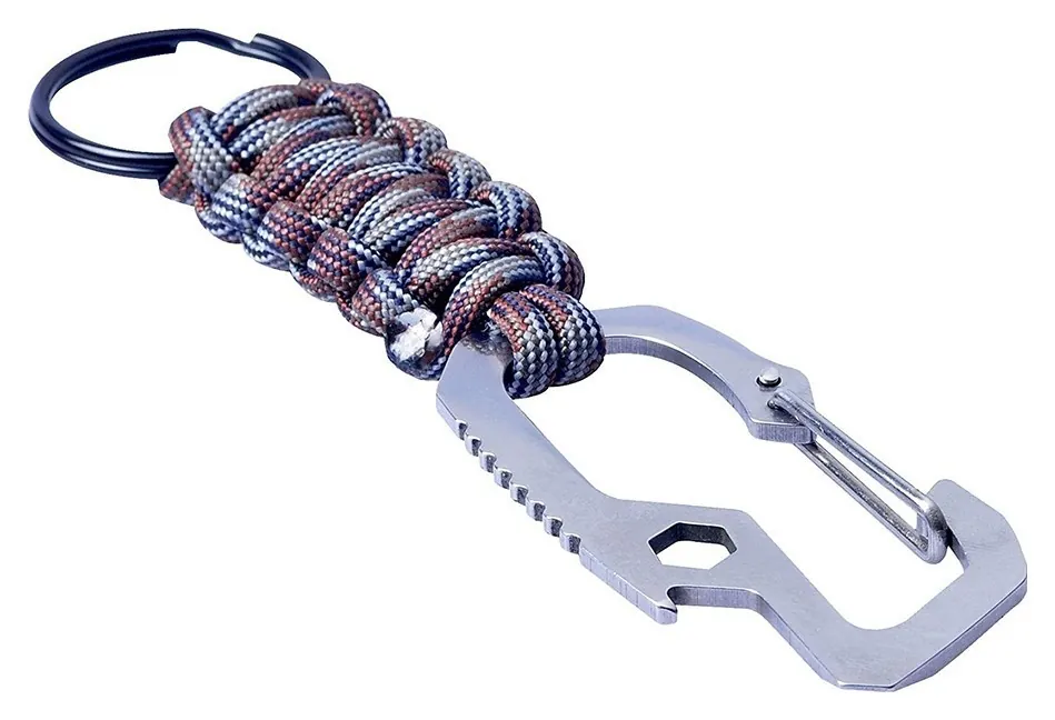 Munkees 6462 брелок Multi-Function Paracord grey (6462-GY)
