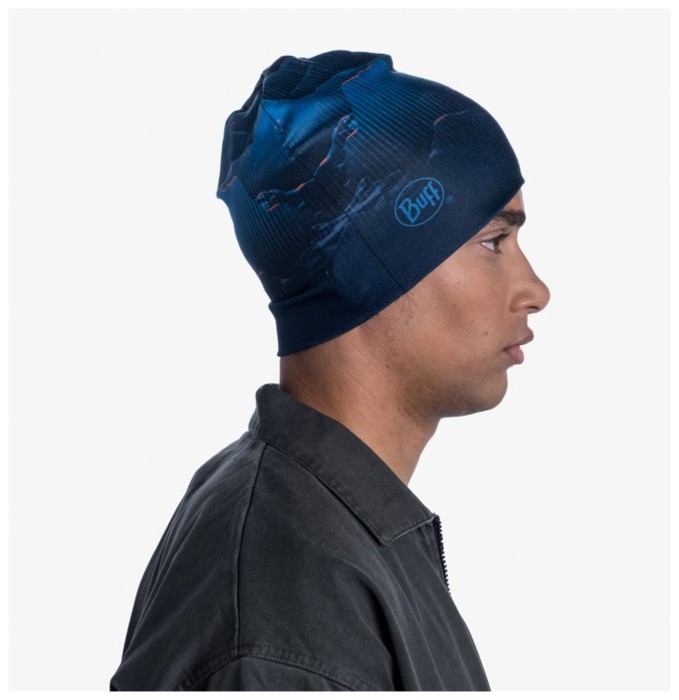 Шапка Buff Thermonet Hat, S-Wave Blue