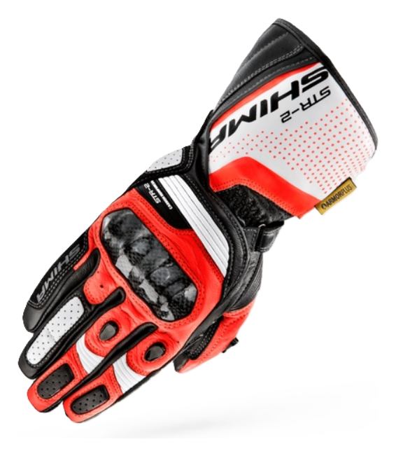 Моторукавички Shima STR-2 Red Fluo L