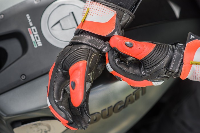 Моторукавички Shima STR-2 Red Fluo L