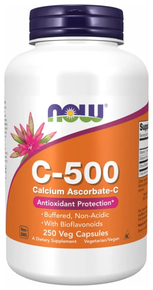 C-500 Ascorbate - 250 vcaps (DSN_2022-10-2571)