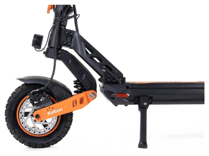 Електросамокат з сидінням Kugoo Kirin G2 MAX 2025 (1000 Вт; 20 А/год; 48 В), чорний, укр, укр