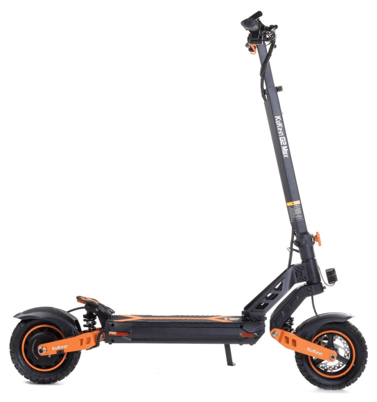 Електросамокат з сидінням Kugoo Kirin G2 MAX 2025 (1000 Вт; 20 А/год; 48 В), чорний, укр