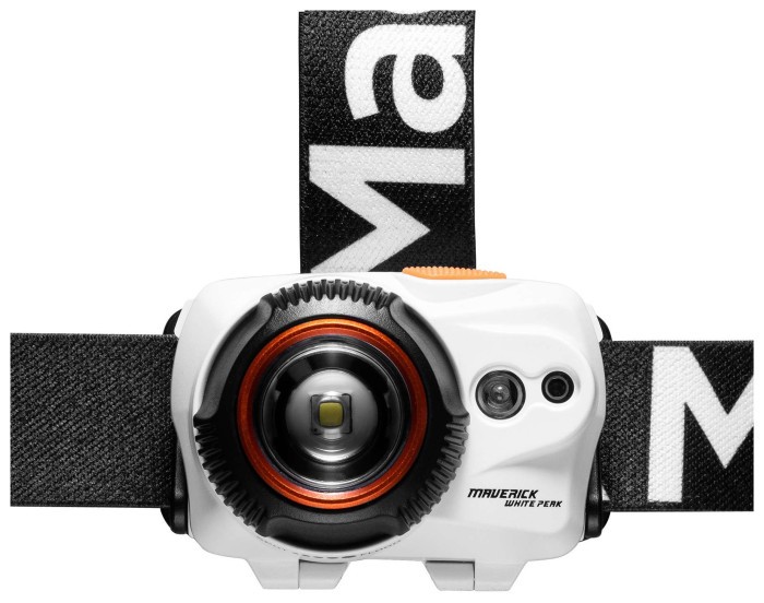 Фонарь налобный Mactronic Maverick White Peak (320 Lm) Focus (AHL0052)