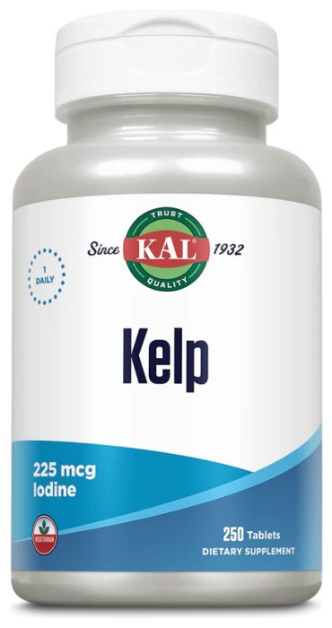 Kelp Iodine 225mcg - 250 tabs