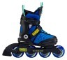 Роликові коньки дитячі K2 RAIDER PRO S (29-34) 170-205мм Blue/yellow/black (30F0205.1.1), укр Фото - 4