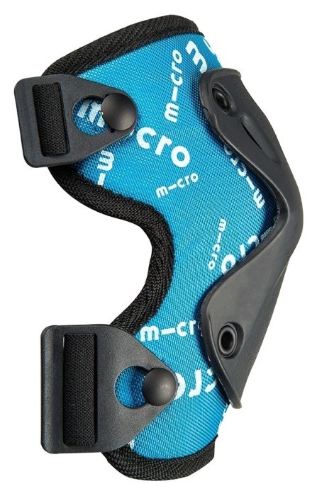 Защитный комплект налокотники и наколенники MICRO - СИНИЙ (локоть 15-19 cm, колено 21-27 cm, S)