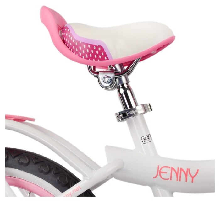 Велосипед RoyalBaby JENNY GIRLS 18", OFFICIAL UA, белый