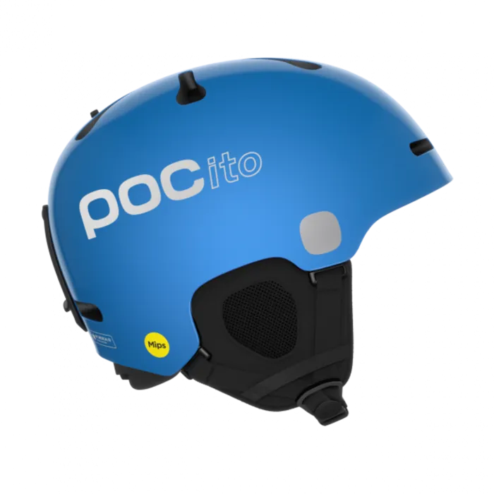 Детский шлем горнолыжный POC POCito Fornix MIPS, Fluorescent Blue, XS/S
