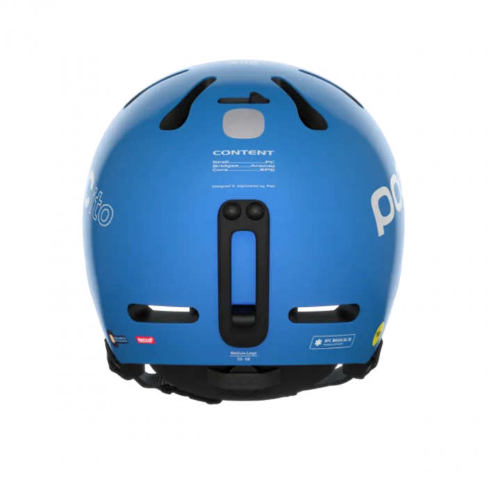 Детский шлем горнолыжный POC POCito Fornix MIPS, Fluorescent Blue, XS/S
