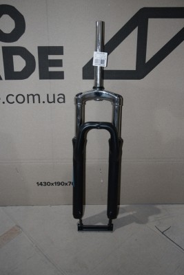 Вилка 27.5" ST 1-1/8" AM disc шток-215мм графитовый (повреждение ЛКП)