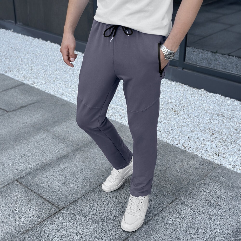 Чоловічі спортивні штани темно-сірі Pobedov Everyday