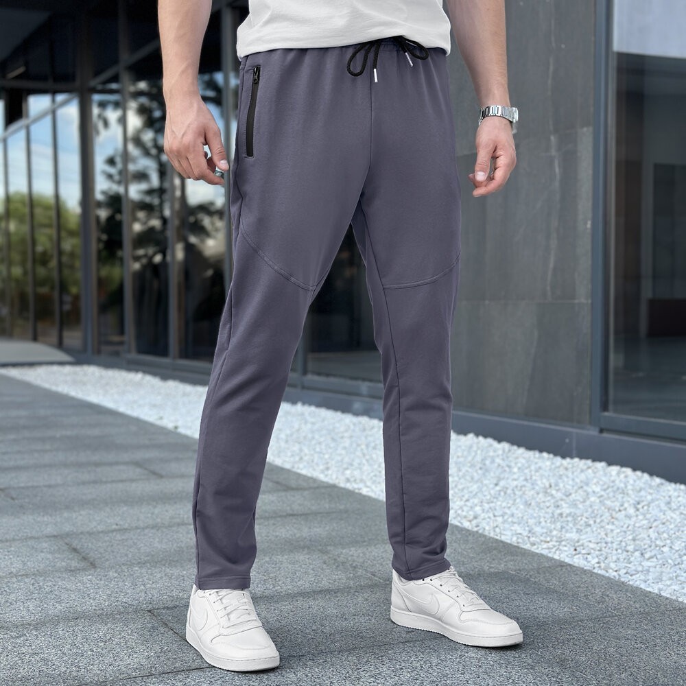 Чоловічі спортивні штани темно-сірі Pobedov Everyday