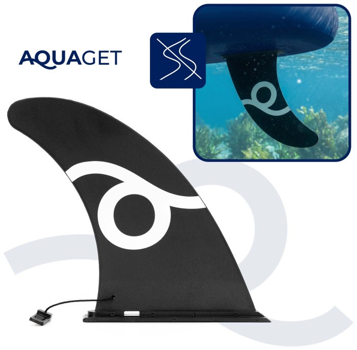 Надувная SUP доска Aquaget 320 см с веслом AQ0047 Black/Violet