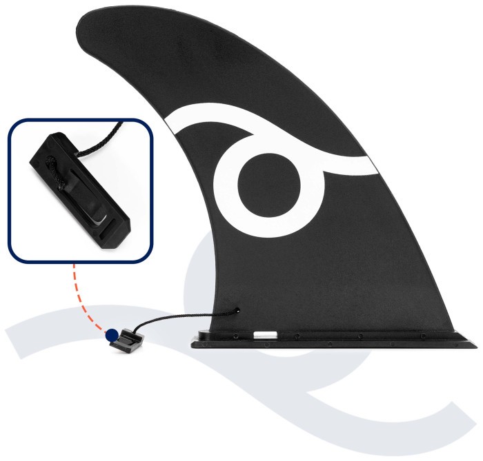 Надувная SUP доска Aquaget 320 см с веслом AQ0047 Black/Violet