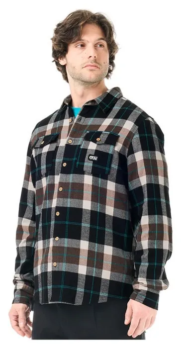 Picture Organic рубашка Hillsboro black L