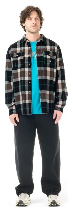 Picture Organic рубашка Hillsboro black L