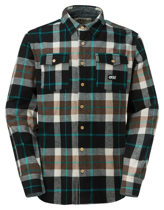 Picture Organic рубашка Hillsboro black L