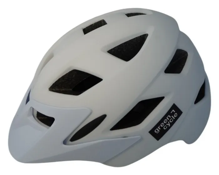Шолом дитячий Green Cycle ONYX розмір 52-56 см білий