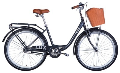 Велосипед 26" Dorozhnik LUX 2024 (темно-серый) (темно-серый)