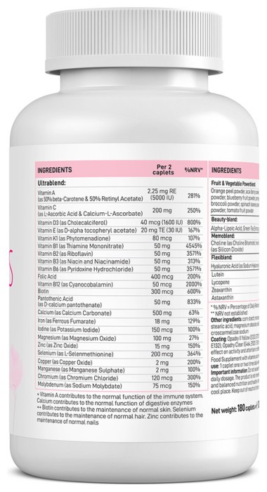 Ultra Women Multivitamin - 180 caps (Пошкоджена етикетка)