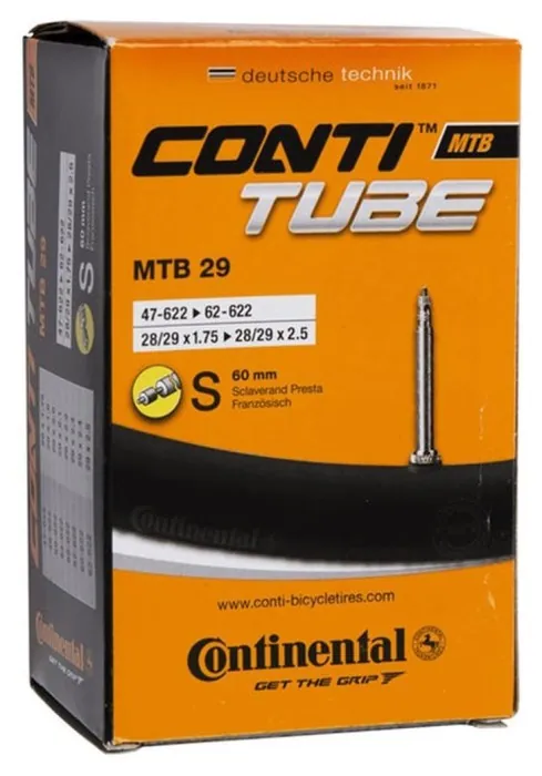 Камера Continental MTB 29", 47-622->62-622, S60, 240 г
