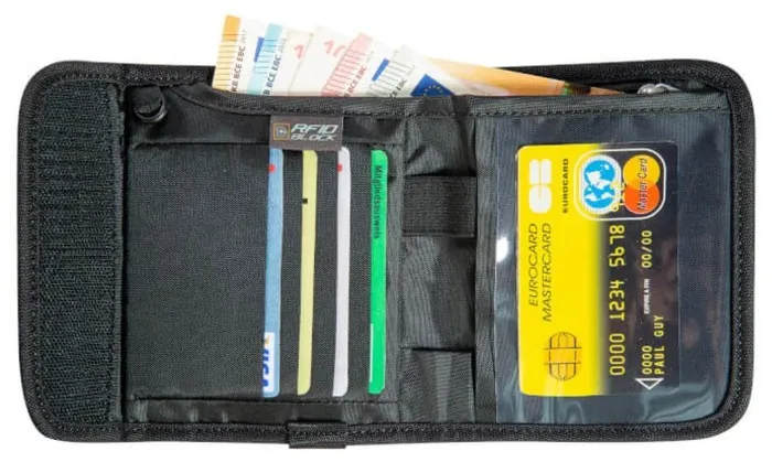 Кошелек Tatonka Euro Wallet RFID Block, Midnight Plum